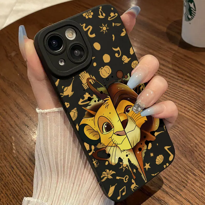 The Lion King Disneys Hot Simba Pupil Full Screen Silicone Phone Case for Xiaomi Mi 11 Lite 11T 10T Poco X3 GT NFC M3 8 9 Pro image 4