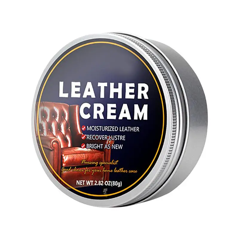 Leather Shoe Conditioner 80g Leather Dressing Conditioner All-Natural Cream Waterproof Soften And Restore Care Cream Will Not