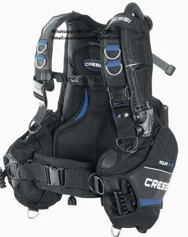 Colete Compensador de Flutuabilidade CRESSI Tipo Leve e Durável, Equipamento de Mergulho, BCD para Mergulho