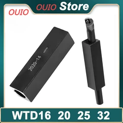 OUIO16 * 16mm, 20*20mm, 4mm, 5mm, 6mm, 7mm 선반 공구 슬리브, 내진 보어 거치대 절단 브래킷, 내부 구멍 섕크 슬리브 터닝