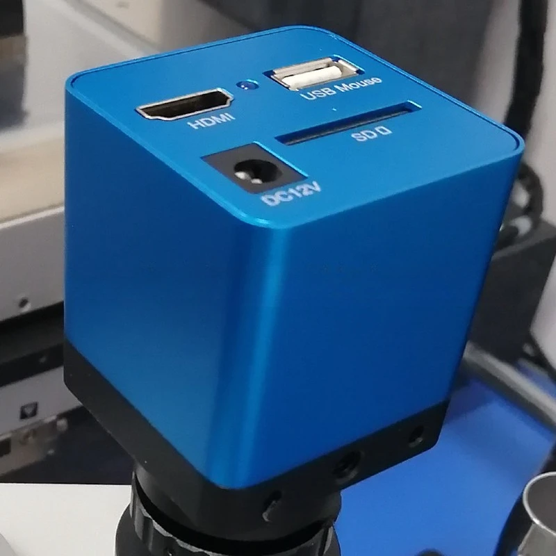 HDMI visual inspection industrial microscope camera 4K 1080P HD CCD photo SD card storage