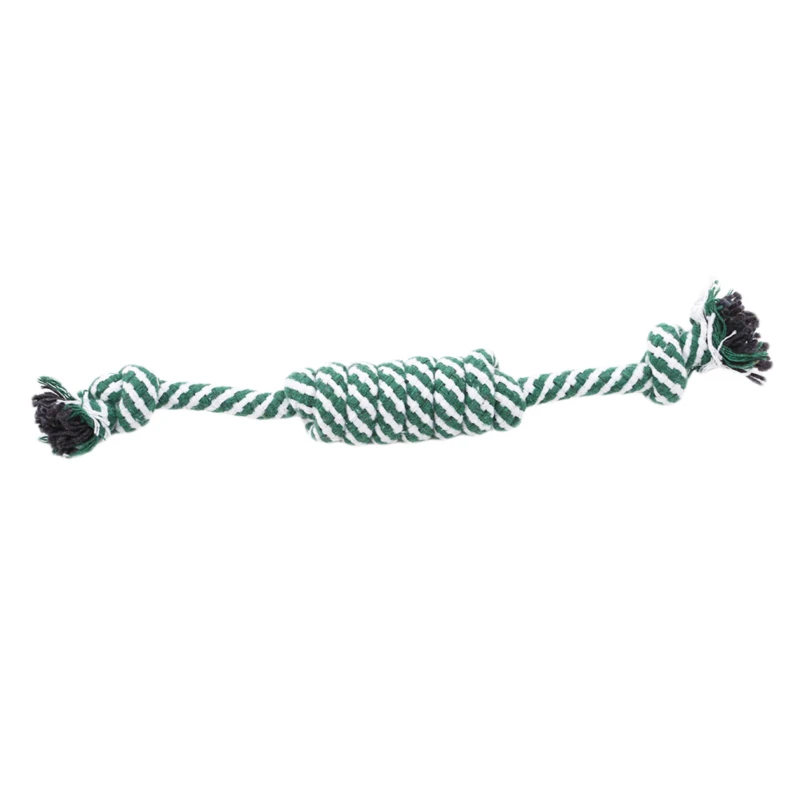 Brinquedo corda de algodão para cães, brincadeiras interativas, suprimentos para animais, cachorrinho, pequeno, médio, grande, para mastigar, acessórios para animais