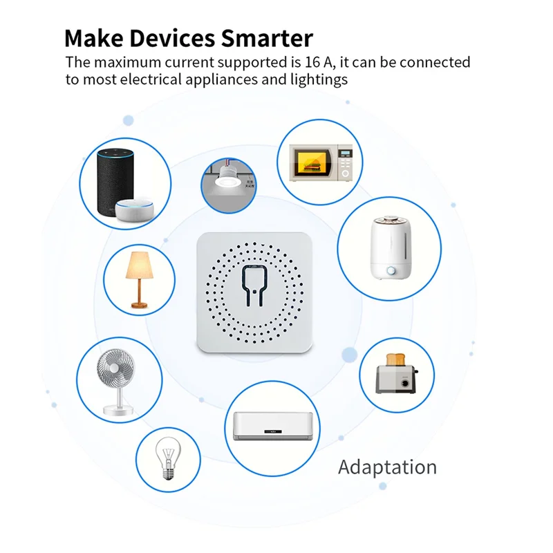 A33T-Tuya Mini Wifi وحدة تبديل ذكية 2 طريقة التحكم دعم المنزل الذكي لتقوم بها بنفسك مفاتيح للحياة الذكية APP اليكسا التحكم الصوتي