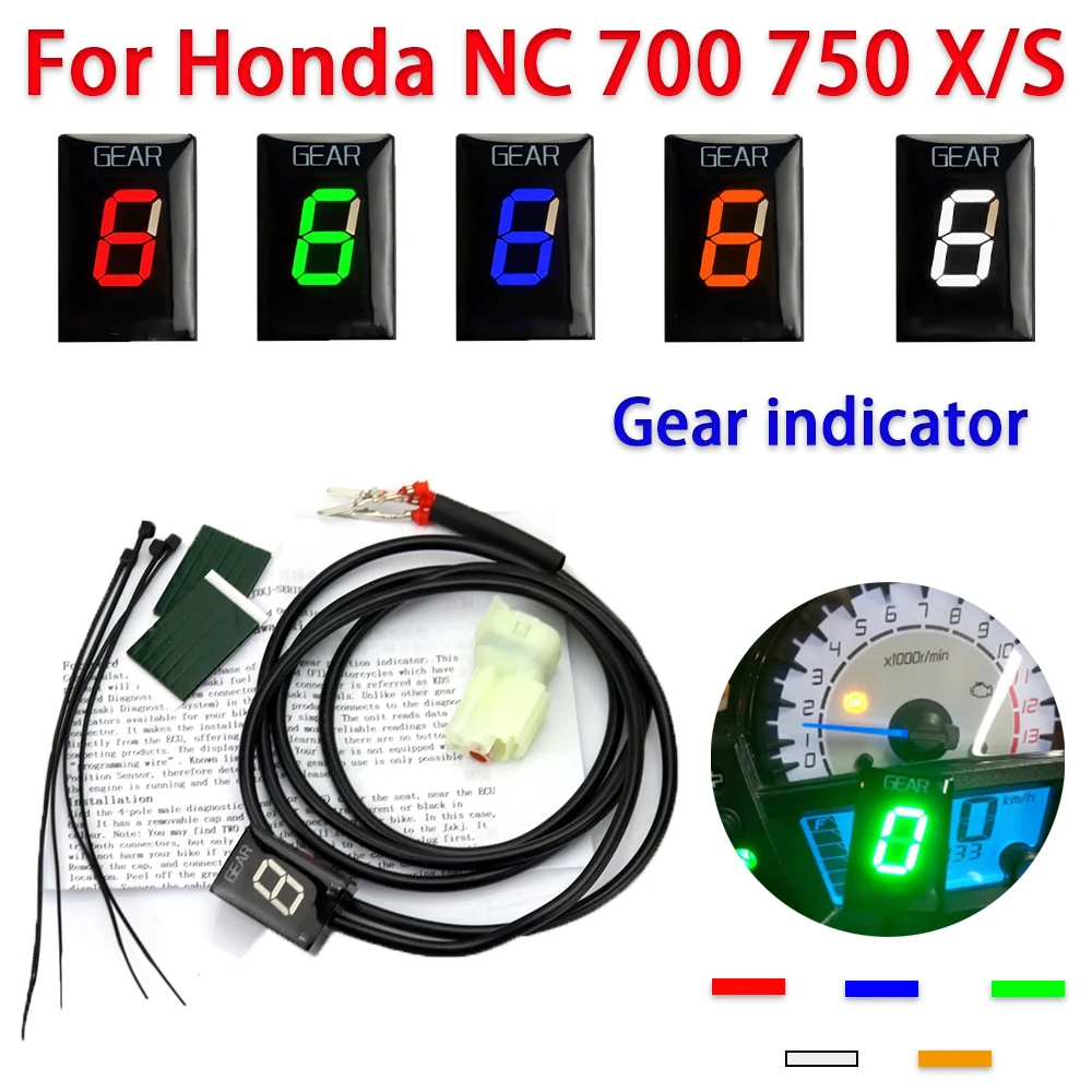 

For Honda NC700S NC700X NC750S NC750X NC700 NC750 NC 700 750 X S 750X 700X XL700V XL 700 Motorcycle Gear Display Indicator Meter