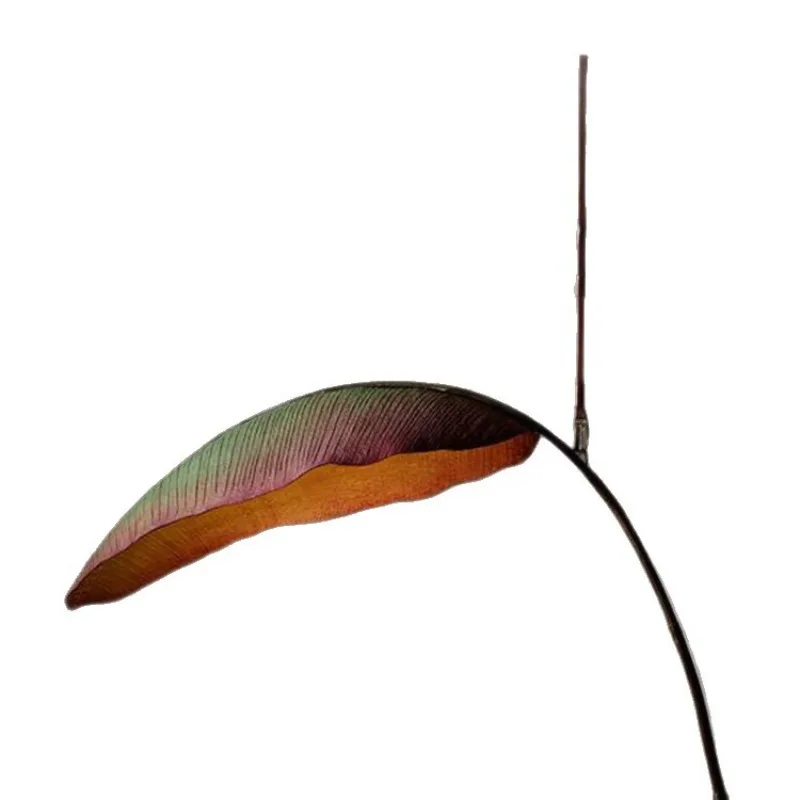 

Banana leaf chandelier modern creative designer shopping mall hotel lobby villa living room retro style chandelier