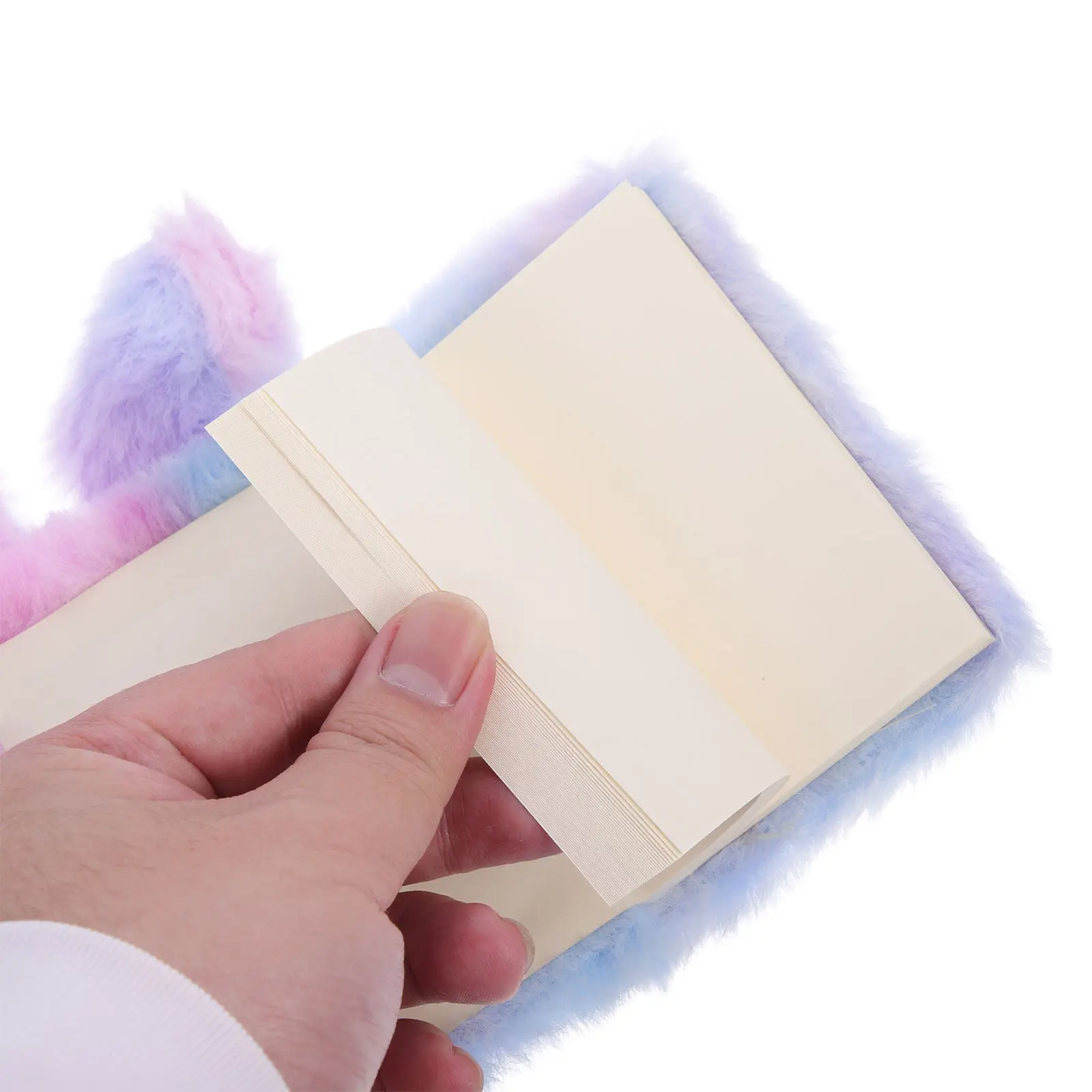 

Rabbit Shaped Soft Cover Diary Notebook for Girls Creative Daily Journal Book for School Home Office Use Lovely Writing Record