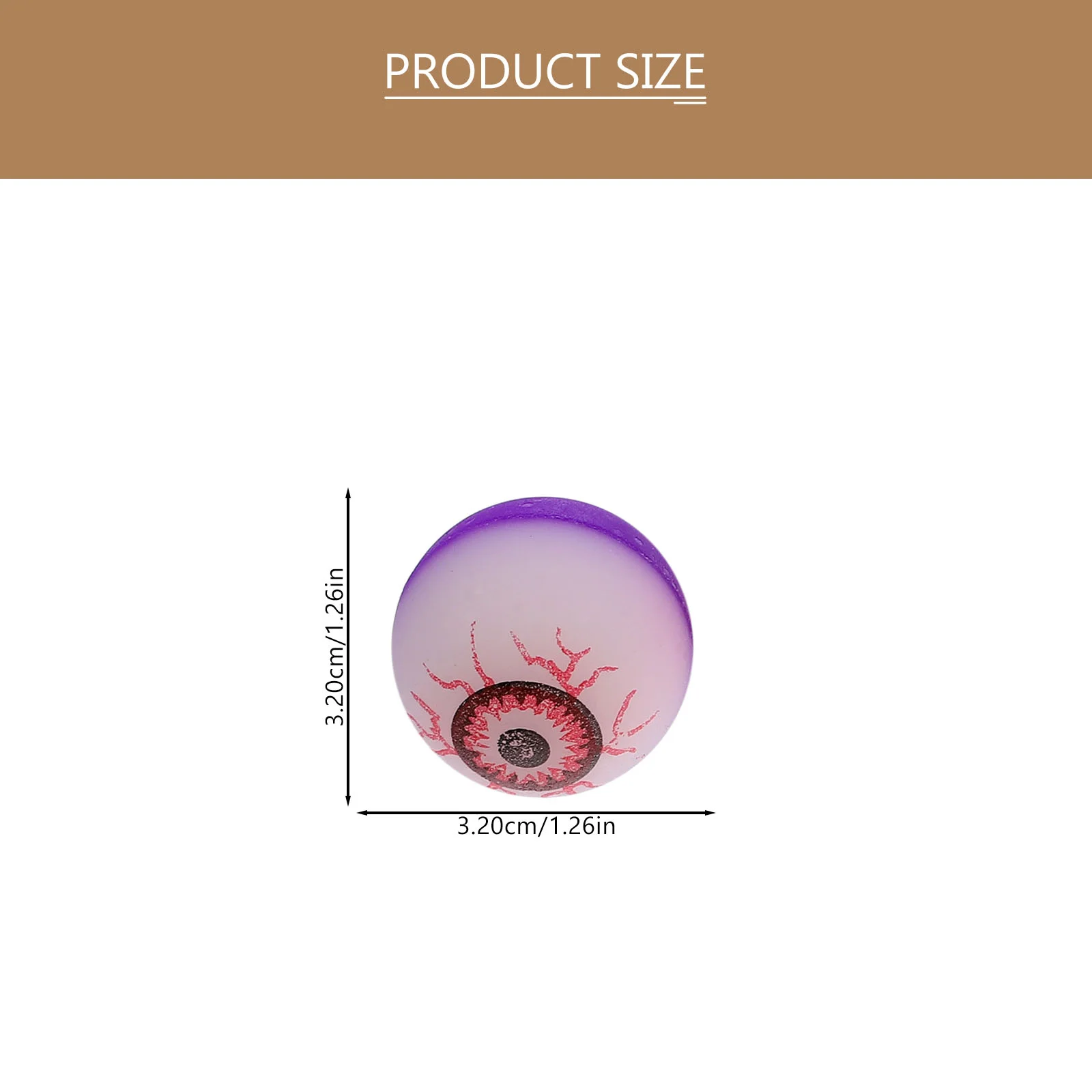 10 個フローティング目玉ドリンクハロウィン弾む大小子供のおもちゃパーティーの好意を飾る子供