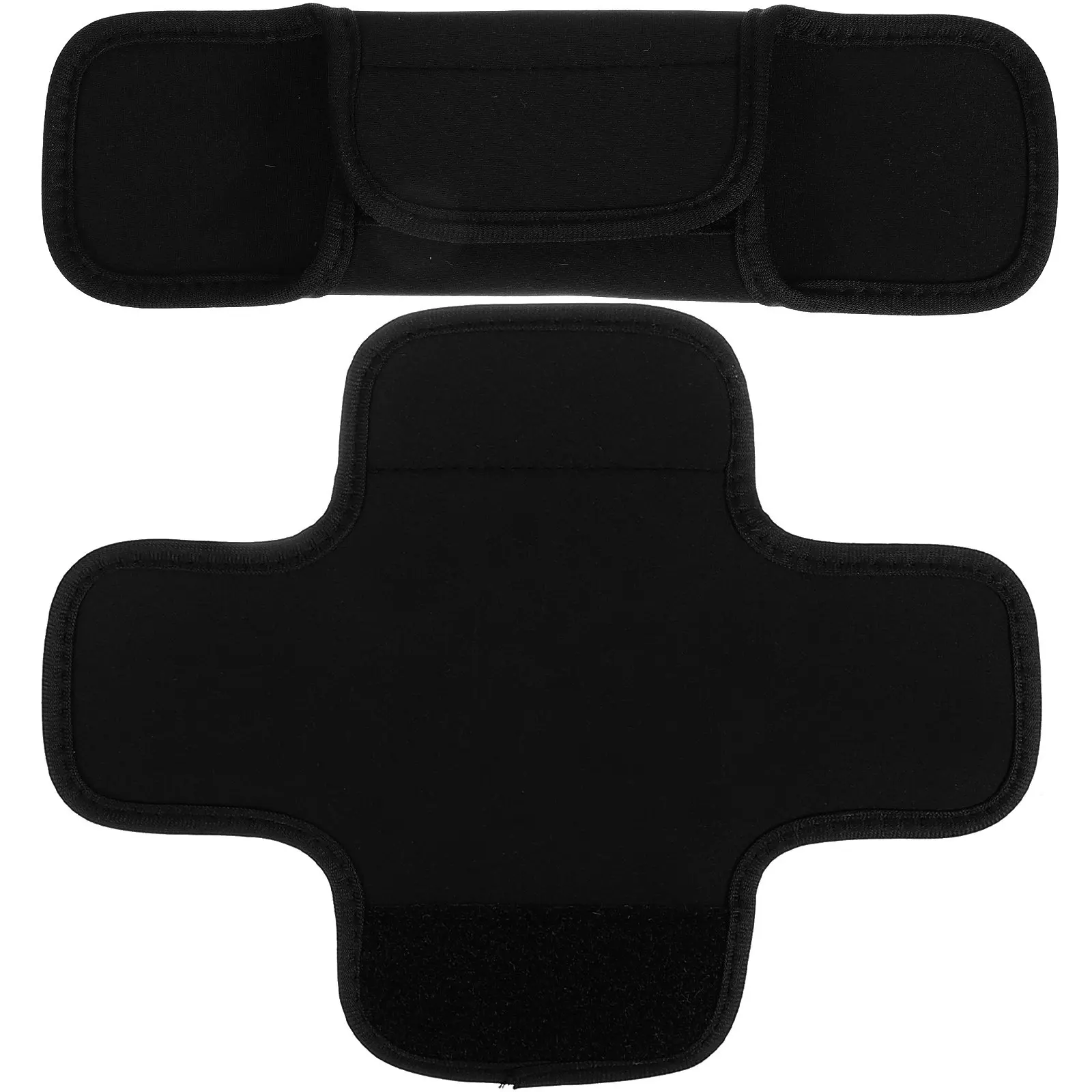 1Pair Shoulder Strap Cushion Sponge Pad Backpack Decompression Shoulder Pads Lightweight Breathable for Bag Strap Protection