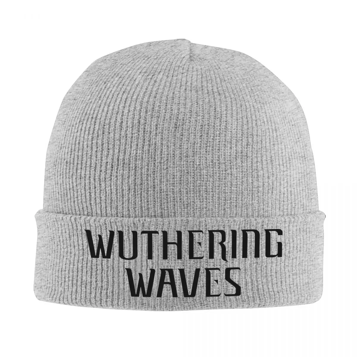 Video Game Gaming Wuthering Waves Beanie Hats Knit Hat Gym Elastic Men Women Caps Winter Printed Casual Bonnet Hats Gift