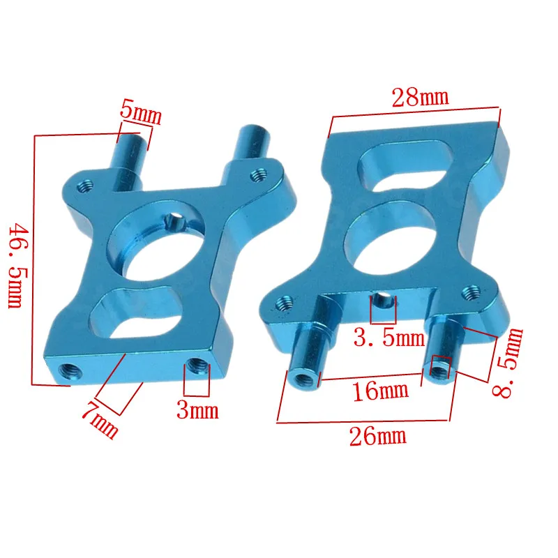 HSP 860021   60048 Aluminium Center Diff Mount Voor RC 1/8 Off Road Nitro Gas Korte Cursus Truck 94763 Baja Afstandsbediening auto's