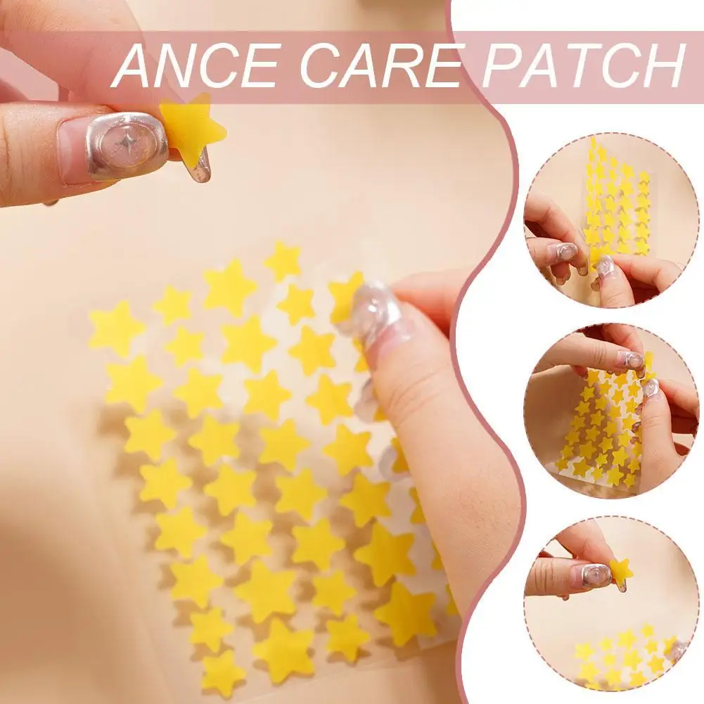 Star brufolo Patch Acne colorato invisibile rimozione dell'acne adesivi per la cura della pelle Y2K originalità correttore viso Spot strumento di bellezza