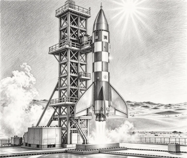 2026 NEW HOT Creative Store - Moon Launch Classic Space Movie Scene Living Room Display Toys Adult Gifts
