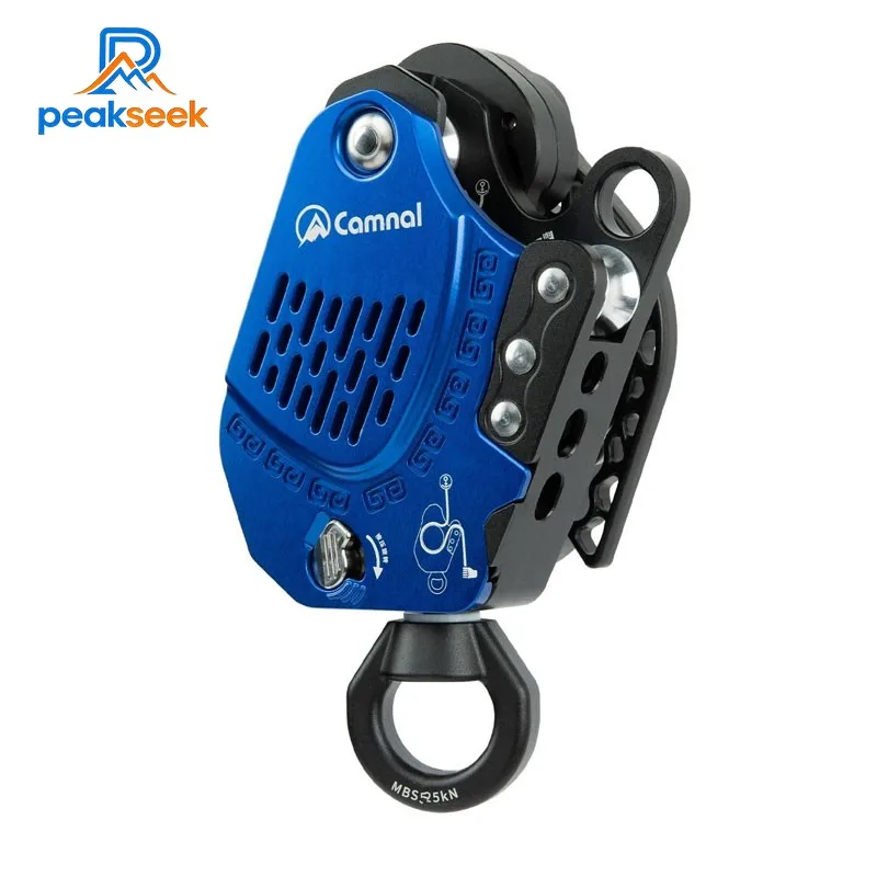 

Peakseek XF494-2023 Electric Descent Device Lift Retarder 10-200KG Load Capacity Electric Lift Ascender for 10-12mm Ropes