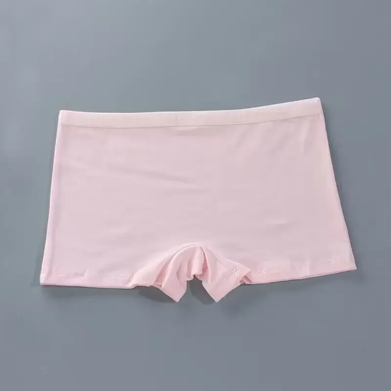 Boxer élastique en coton pour fille de 8 à 16 ans, lot de 3 pièces, sous-vêtements pour enfants, pantalons courts de sécurité