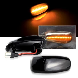 2PCS Led Side Marker Turn Signal Indicator Light Sequential Blinker fit For Mercedes BENZ W210 W202 W208 R170 Vito W638