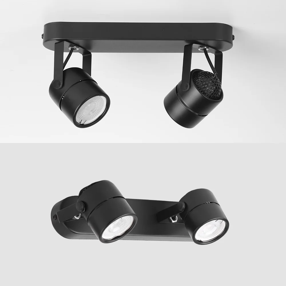 led-スポットライト回転可能折りたたみ式ダウンライトホワイトペンダントライト-3-色オプションの屋内天井照明部屋の装飾用-220v