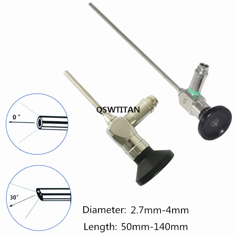 HD Diameter 2.7mm 3mm 4mm 0 30 degree Rigid Endoscope Otoscope Otoscopy Ear Endoscopy Camera