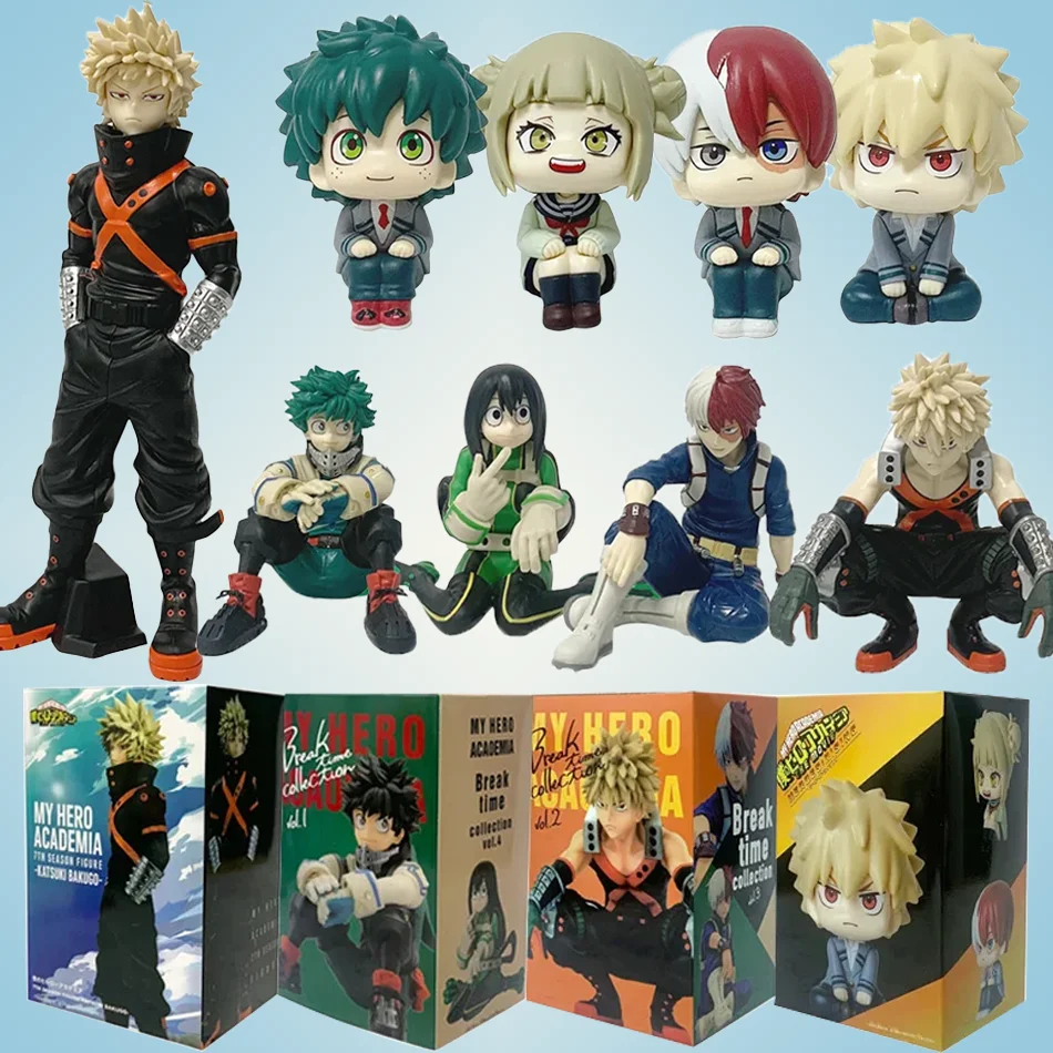 In Magazzino Anime nuevo My Hero Academia Midoriya Izuku Bakugou Katsuki Ochaco Uraraka figura di Anime giocattoli para niños regalo d
