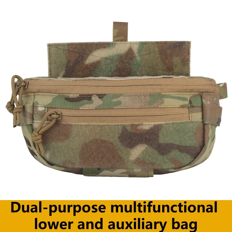 Dual Purpose Multifunctional Hanging Accessory Bag Portable Storage Outdoor Vest Quick Disassembly And Expansion Bag