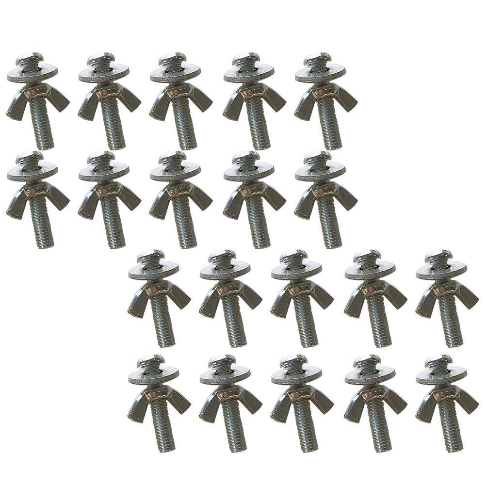

Parrot Breeding Box 20 Sets Cage Fixing Tools Retaining Screws Gaskets Pet Accessories Hamster Rat Bird House Installation