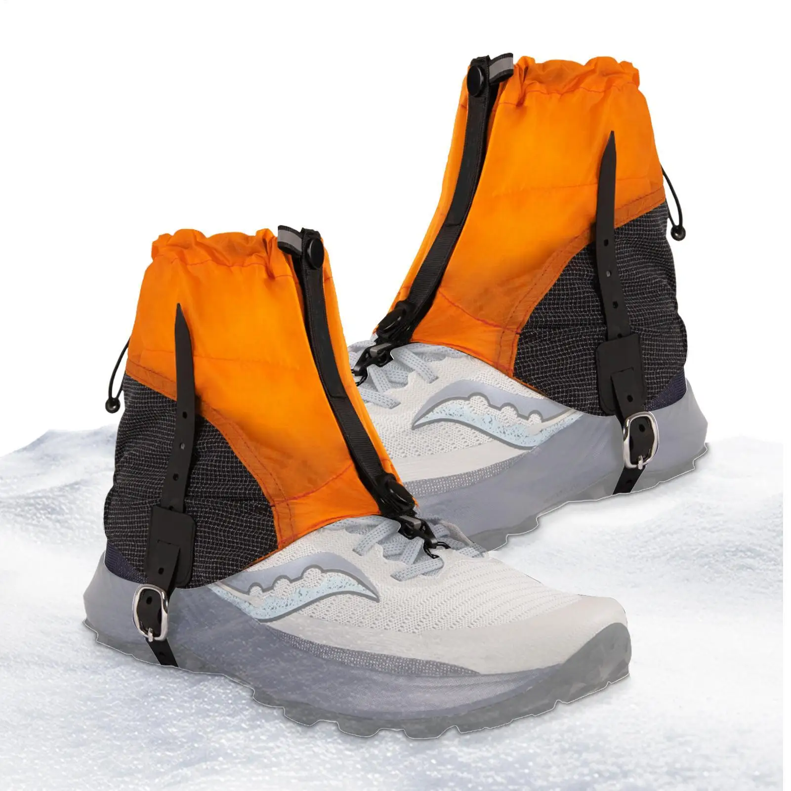 

Lightweight Waterproof Low Gaiters Breathable Ankle Protectors For Mountaineering Cycling Outdoor Adventure Footwear Accessories
