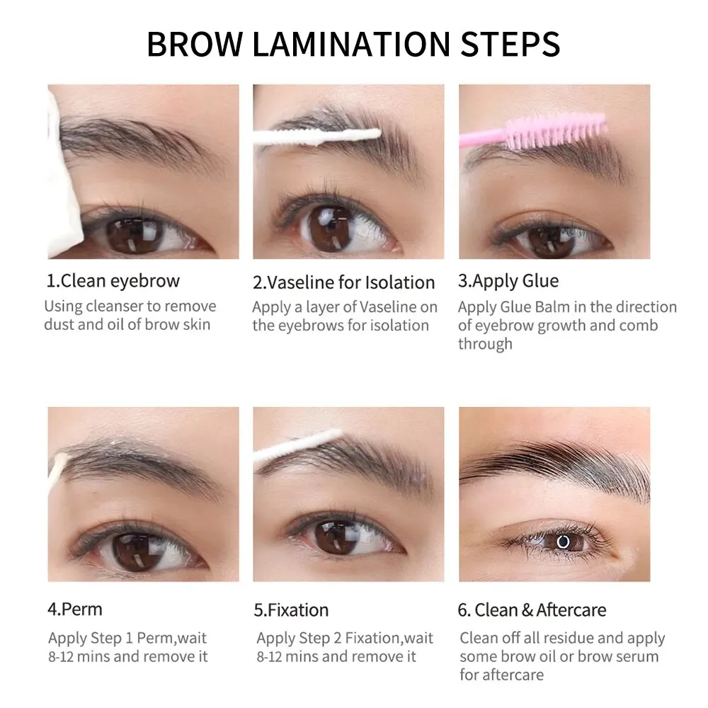 ICONSIGN 10 ml Fix Permanenten Tube Set Lash Lift Brow Lamineren Perm Fixatie Instelling Lotion Wimpers Makeup Tools