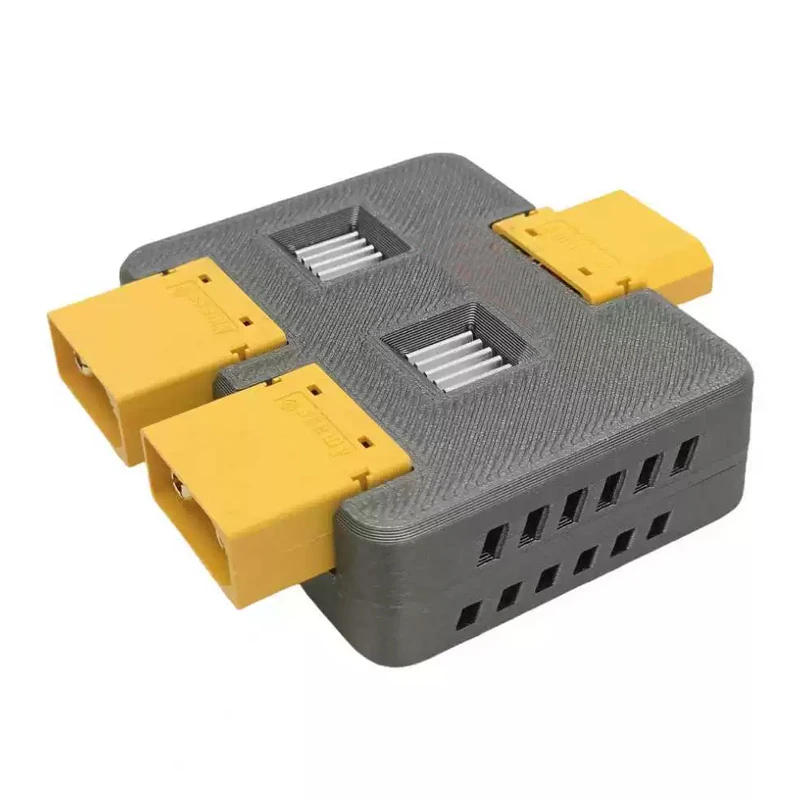1PCS 80Ax2 Dual-Channel Battery Expansion Module Ideal Diode Dual-Power Automatic Switching XT90 Parallel Board for RC Models