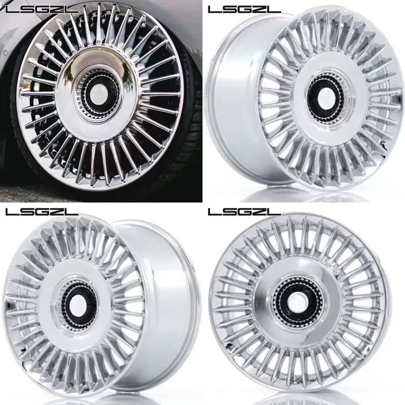 Rodas Forjadas Polidas 5x114.3 5x120.65 em Liga 6061 T6 de 19 e 20 Polegadas para Carros de Passageiros Cadillac Eldorado Impala