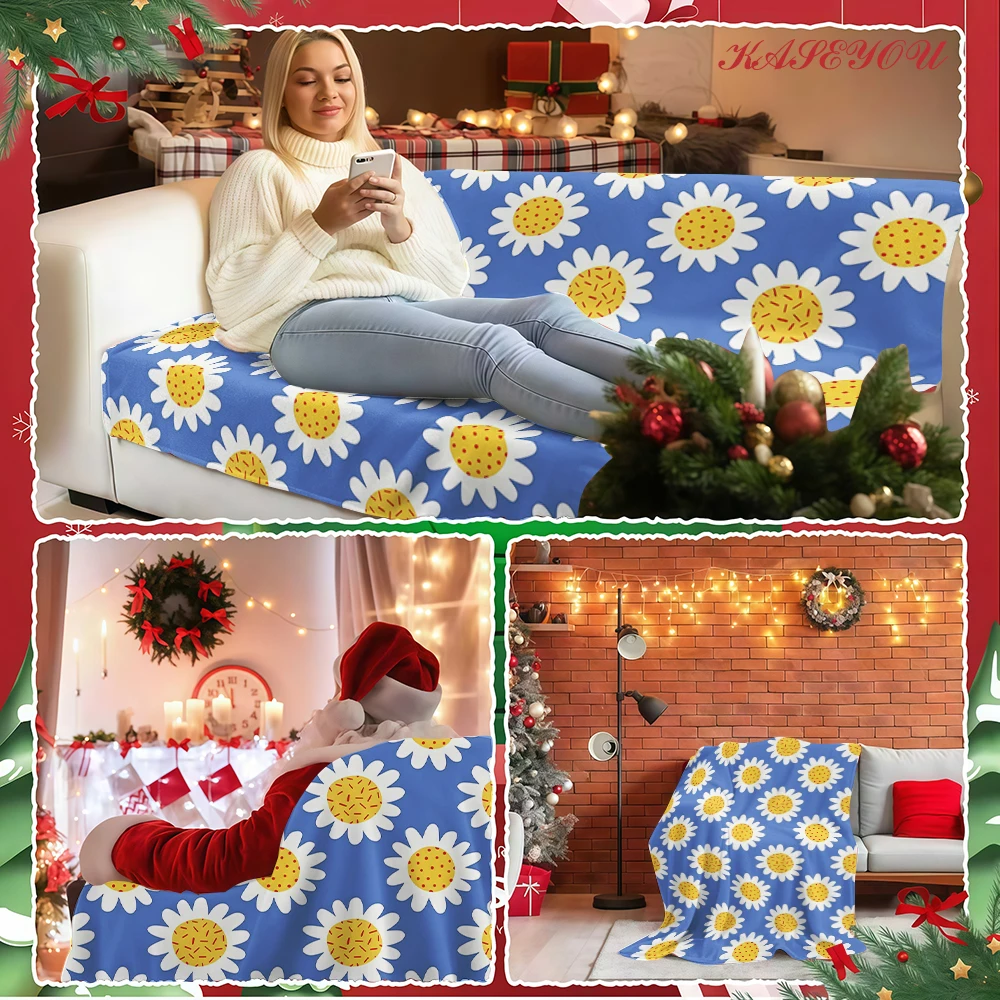 Whimsical Art Thanksgiving Silky Velvety Ultra-Soft Fleece Blanket Ideal for Home Bedroom Decoration and Gifts