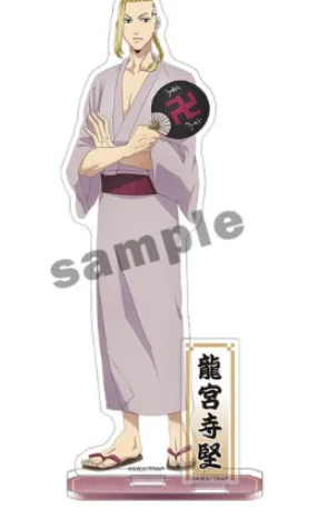 Spiel Chifuyu Manjiro Keisuke Takemichi Mitsuya Takashi Draken Acryl Stand Puppe Anime Abbildung Modell Platte Cosplay Spielzeug für Geschenk
