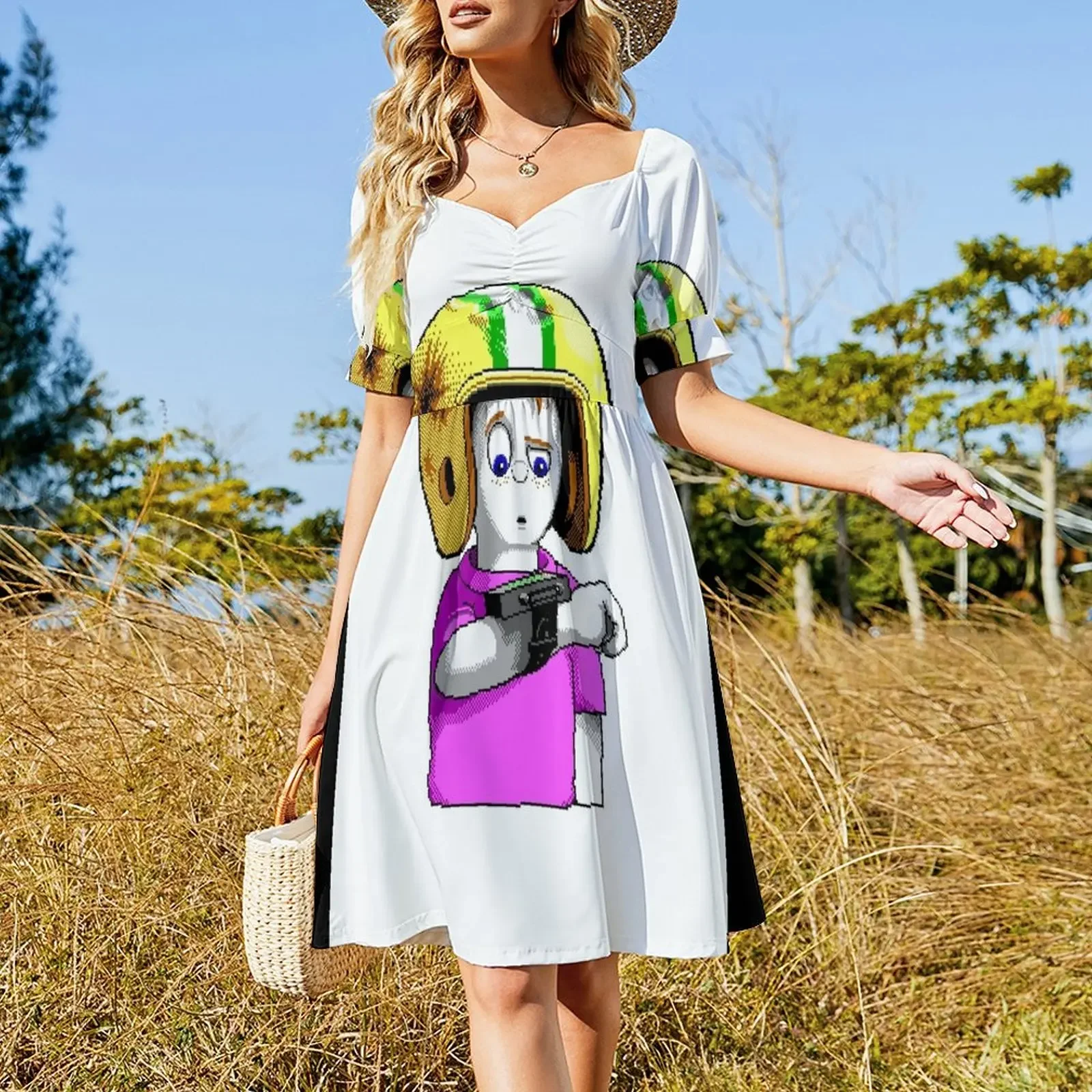 Commander Keen - Goodbye Galaxy Sleeveless Dress dresses korean style Evening dresses women dress Dress