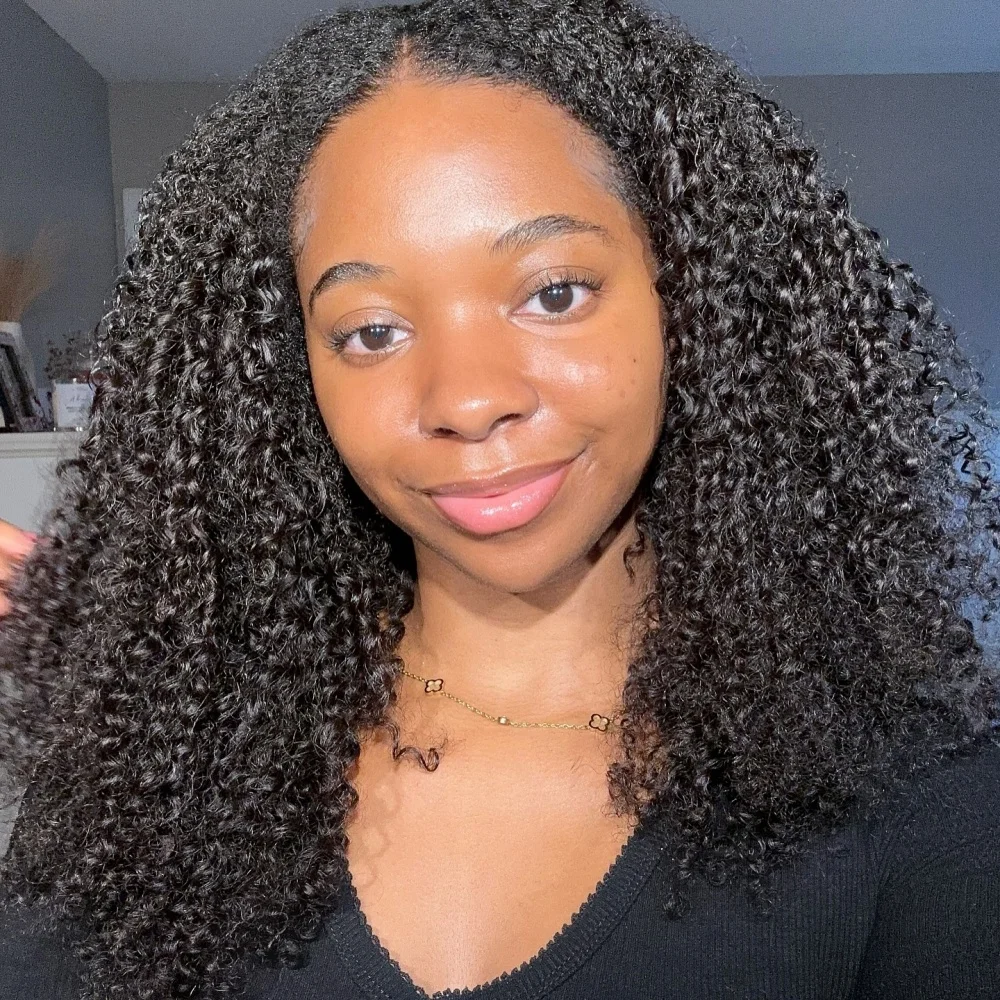 Бесклеевой полупарик, бирманские вьющиеся человеческие волосы Pixi с невидимым шнурком, бесшовный полупарик, полностью машинное производство, повязка на голову, парики