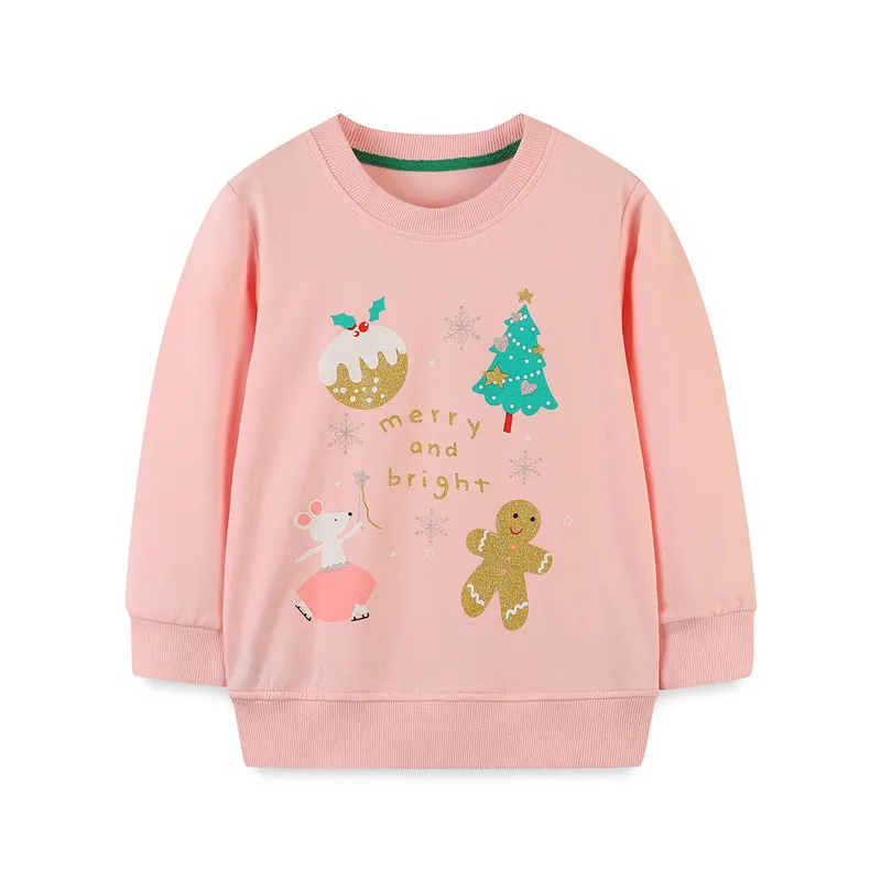 

Zeebread 2-7T Christmas Children's Sweatshirts Autumn Spring Long Sleeve Toddler Clothes Hot Selling Fashion Baby Costume Hooded