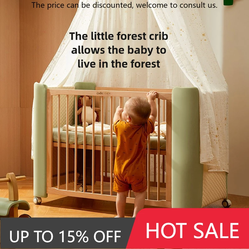 

Fast Shipping Wooden Bed With Safety Rail For Babies Wooden Baby Beds For Newborn OEM 6-In-1 Changing Table Baby Wooden Crib