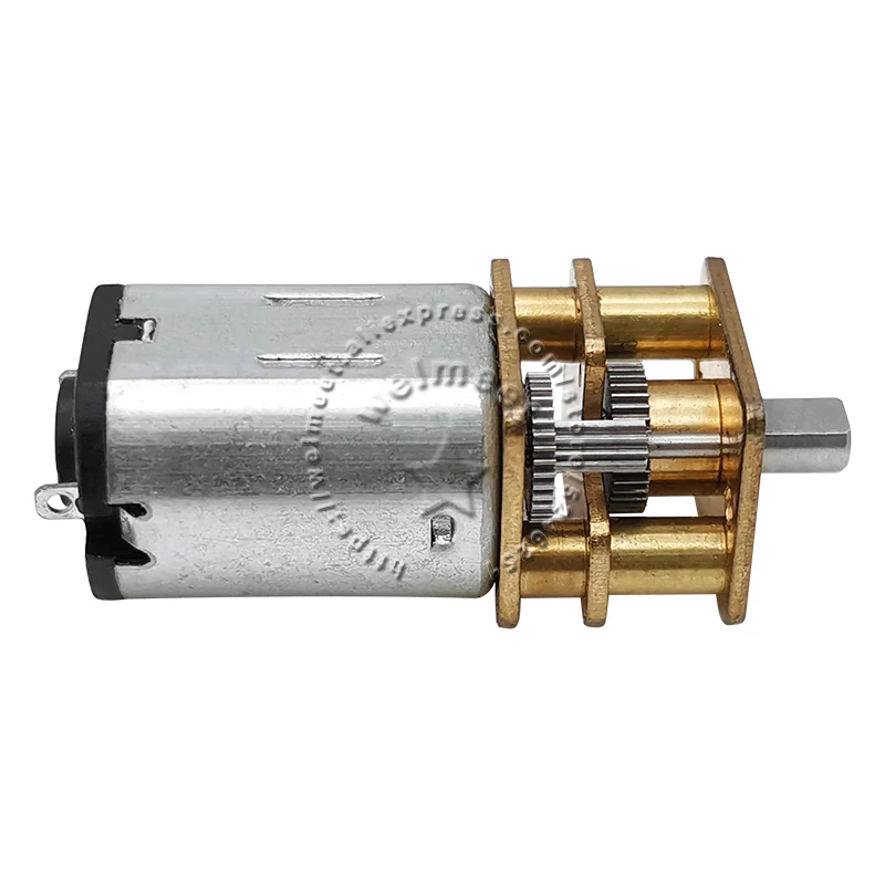 1PCS 15-4000RPM DC3V/6V/12V N20 Metal Gearbox Speed Reduction Gear Motor For Electronic Lock Smart Car Φ3x4.4mm Shaft