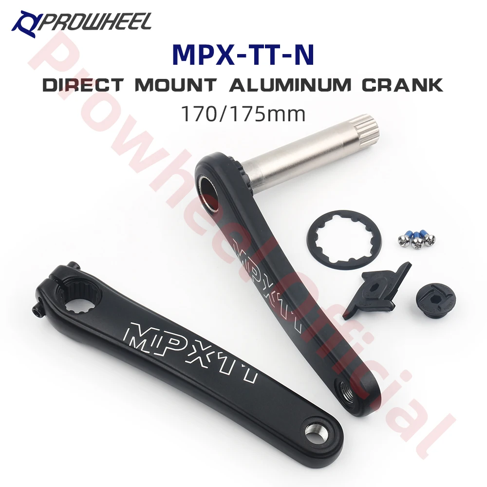 PROWHEEL MPX11 Mountain Bike Crankset 170mm 175mm 8/9/10/11/12Speed Crank Bottom Bracket 68/73  For SHIMANO SRAM GXP Sprocket