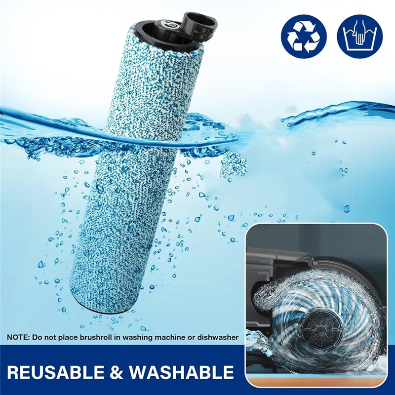 

A65Z Replacement Brush Rollers For Shark WD161 WD261 WD101 WD201 AW261 AW302 Essential Wet Dry Vacuum Accessories Replacement Pa