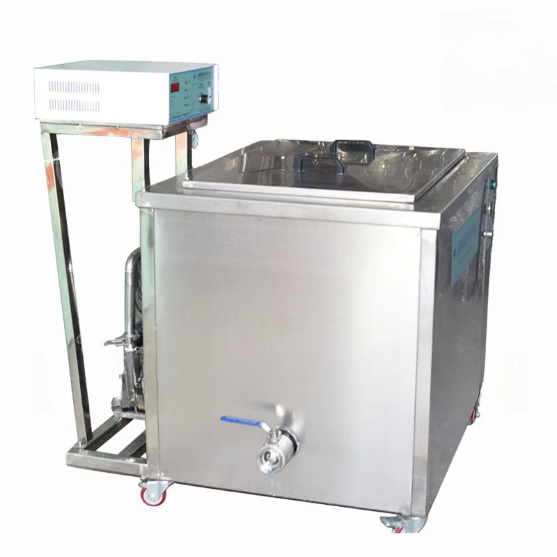 

Industrial ultrasonic cleaning machine single slot high power hardware parts circuit board degreasing and rust removal equipment