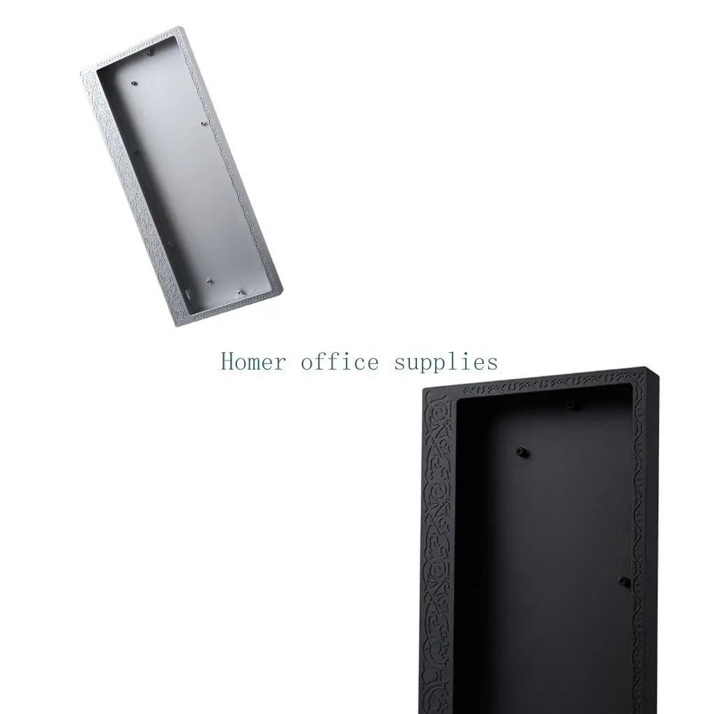 K43B Metal Keyboard Housing with Border Detail for Keyboard Replacement