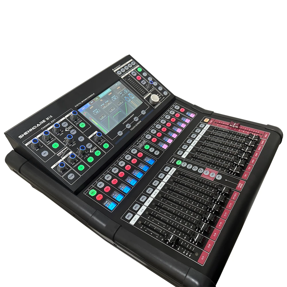 Consola M16, mezcla Digital, mezclador Digital profesional de 18 canales, consola de Audio DJ, sistema de mesa de sonido de Audio profesional