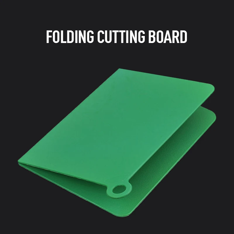 Non-slip Chopping Board Plastic Folding Cutting Board Portable Kitchen Board Flexible Camping Cooking Accessory Kitchen Stuff