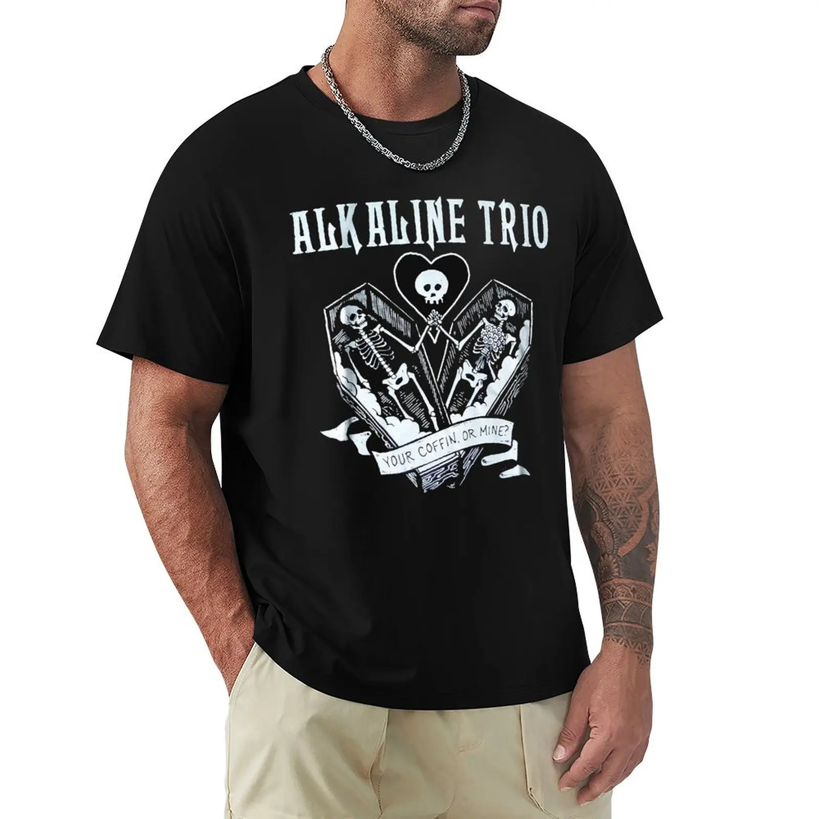 

alkaline trio T-Shirt Casual Basic Short Sleeve T-Shirt