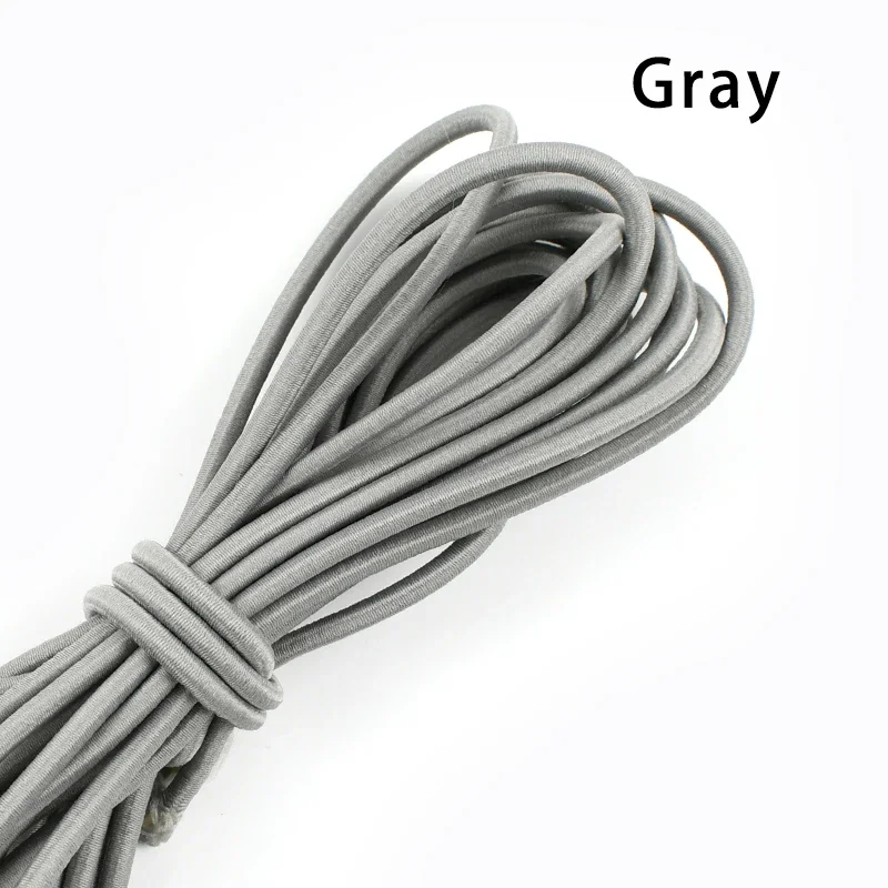 Multicolor Round Elastic Cord Rubber Rope