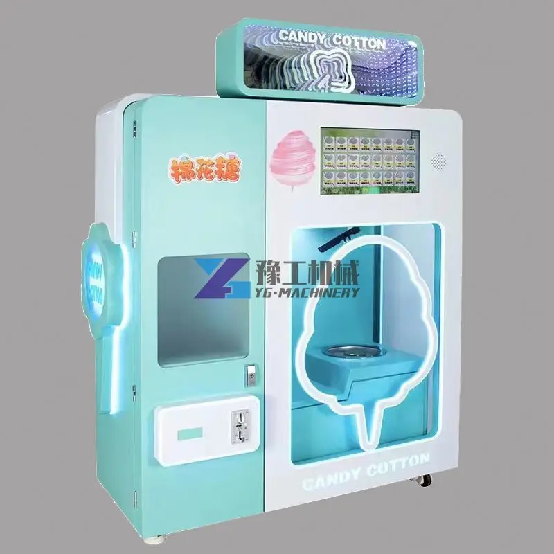 Cotton Candy Machine Commercial Latest Cotton Marshmallow Making Machine Candy