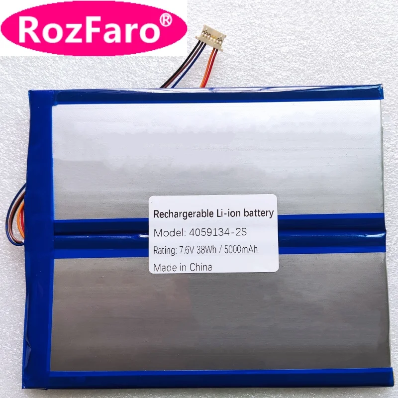 

RozFaro 4059134-2S 7.6V 38Wh 5000mAh Laptop Battery For Jumper JPB11 EZPad Pro 8 8128 JPB13 EZPad 8 464 EZPad JP 10 Tablet PC