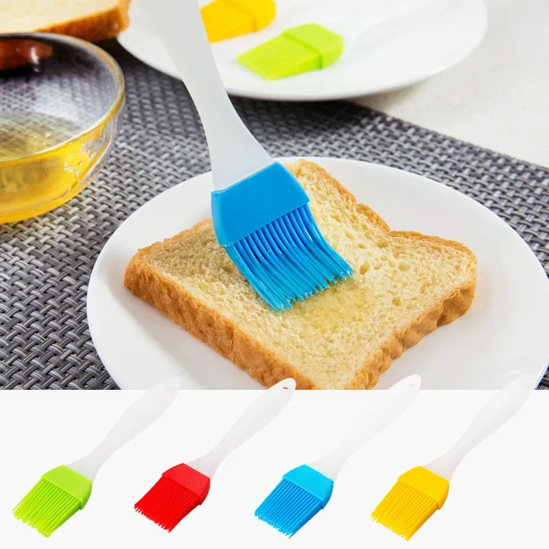 Silicone Bakeware pane Cook Brushes olio per pasticceria BBQ pennello per imbastire pennello per pasticceria Bakeware cottura per torte strumenti per imbastire