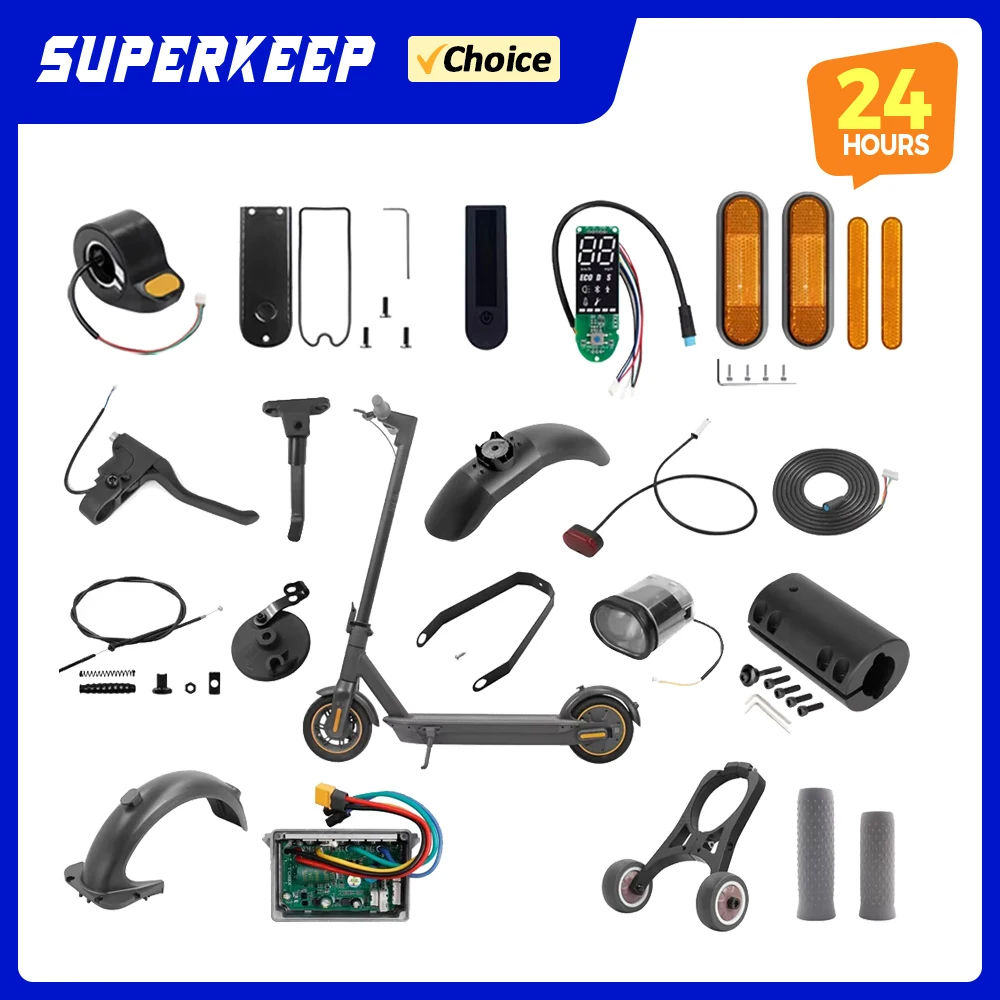 Max G30 Roller Teile G30 Kickscooter Verschiedene Reparatur Ersatzteil für Ninebot Max G30 Elektrische Roller Ersatz Zubehör
