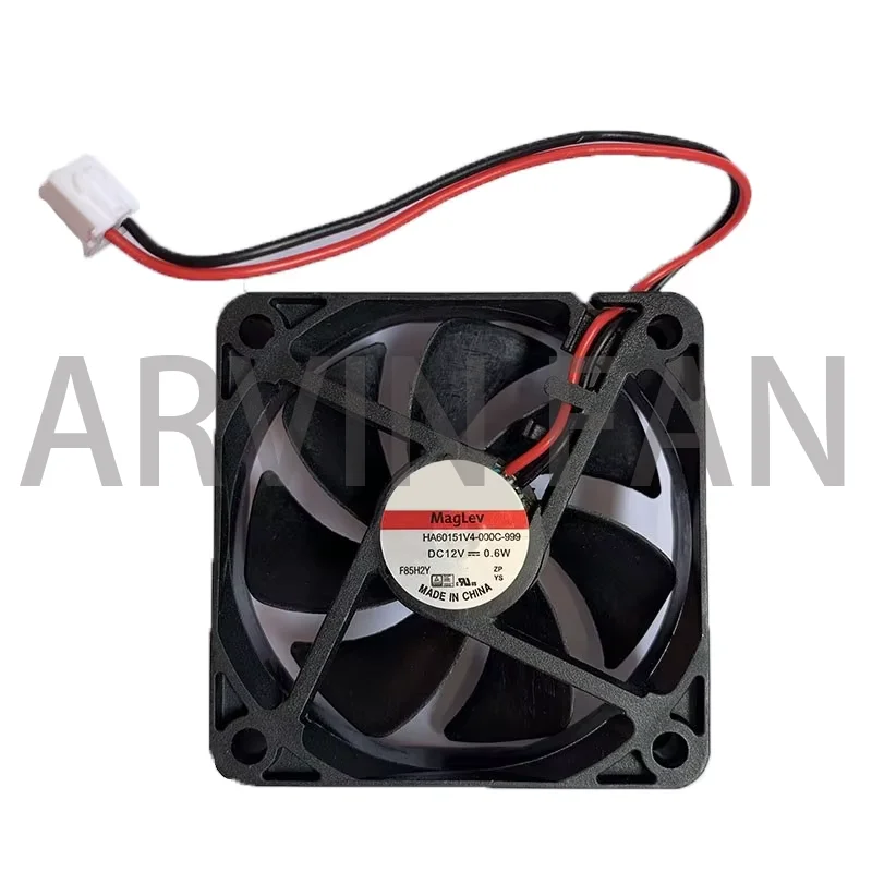 Original HA60151V4-000C-999 ใหม่ 6015 12V 0.90W 6 ซม.ระดับเสียงรบกวนต่ําเงียบพัดลมระบายความร้อนMaglev