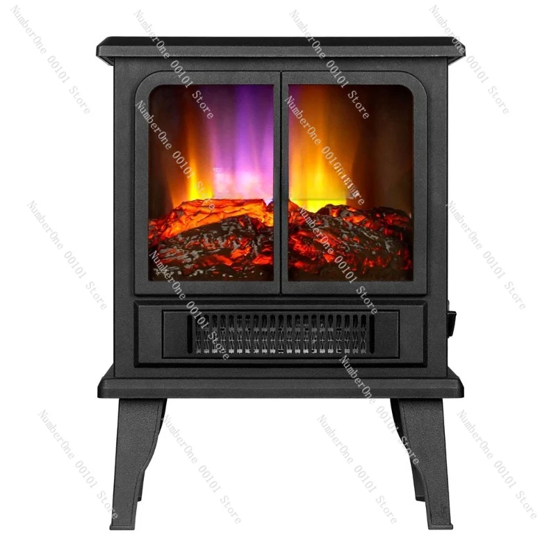 Electric Fireplace Living Room 3D  Flame Heater Calefactor Mini Calefactor Bajo Consumo