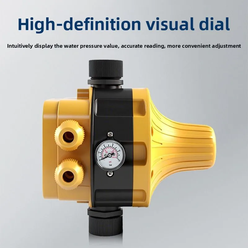 Pump Pressure Controller Automatic Intelligent Household Water Shortage Protection Automatic Pumping Controller Adjust Pressure